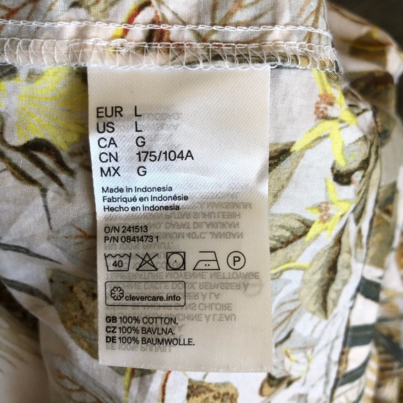 H&M Boho Peasant Top - Picture 3 of 4